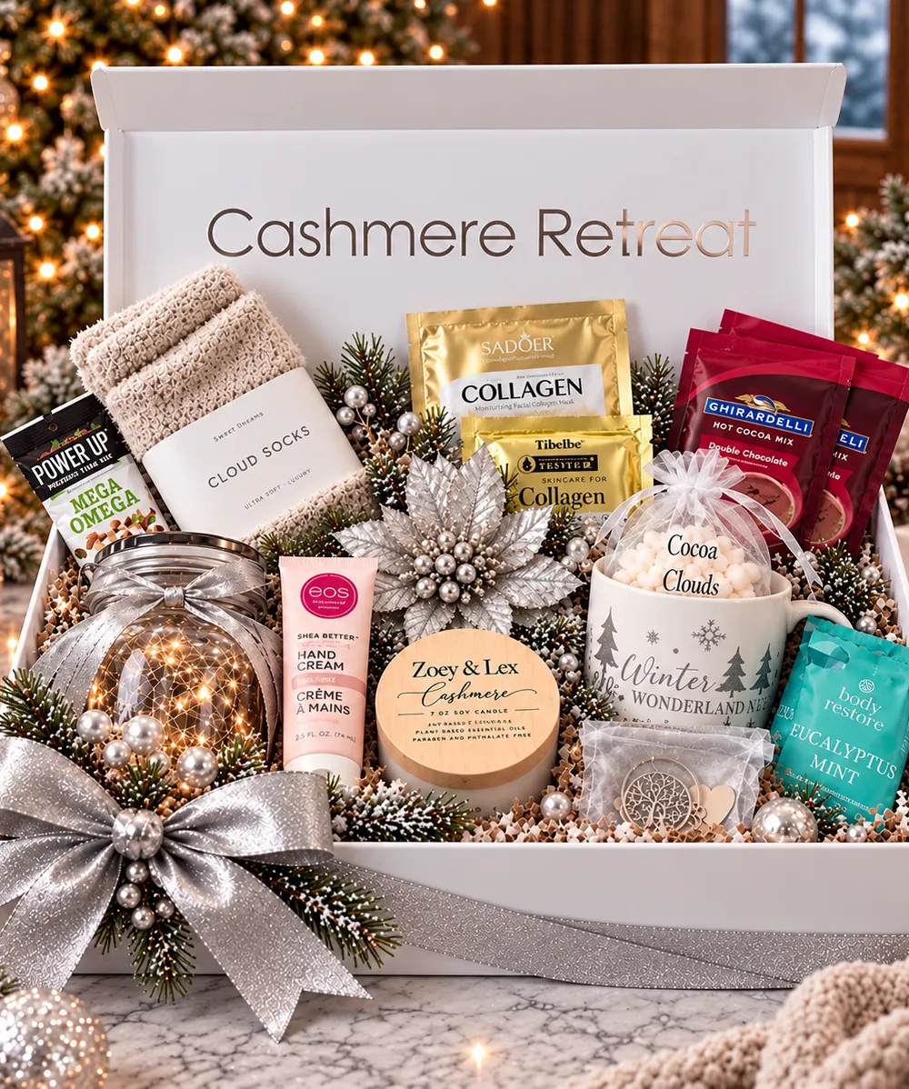 Cashmere Retreat Women's Luxury Gift Box