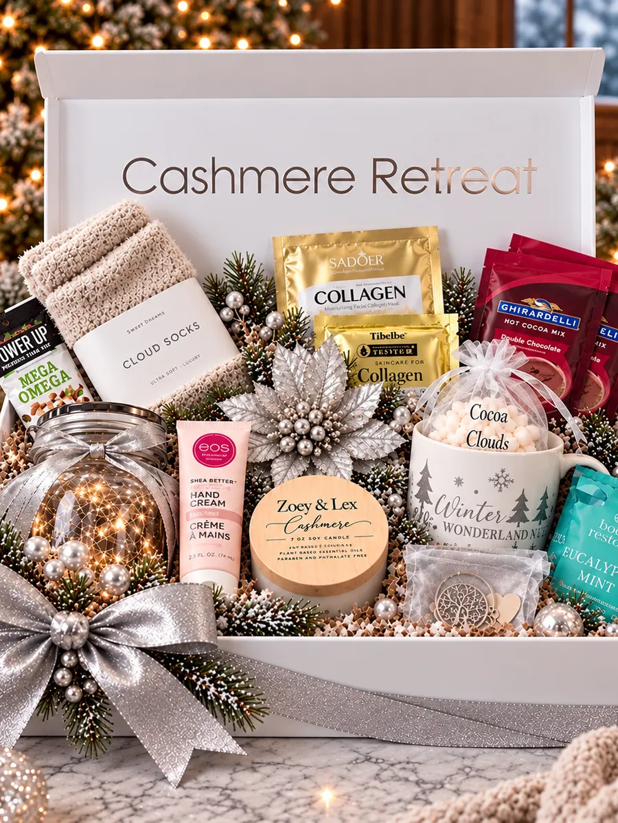 Cashmere Retreat Women's Luxury Gift Box